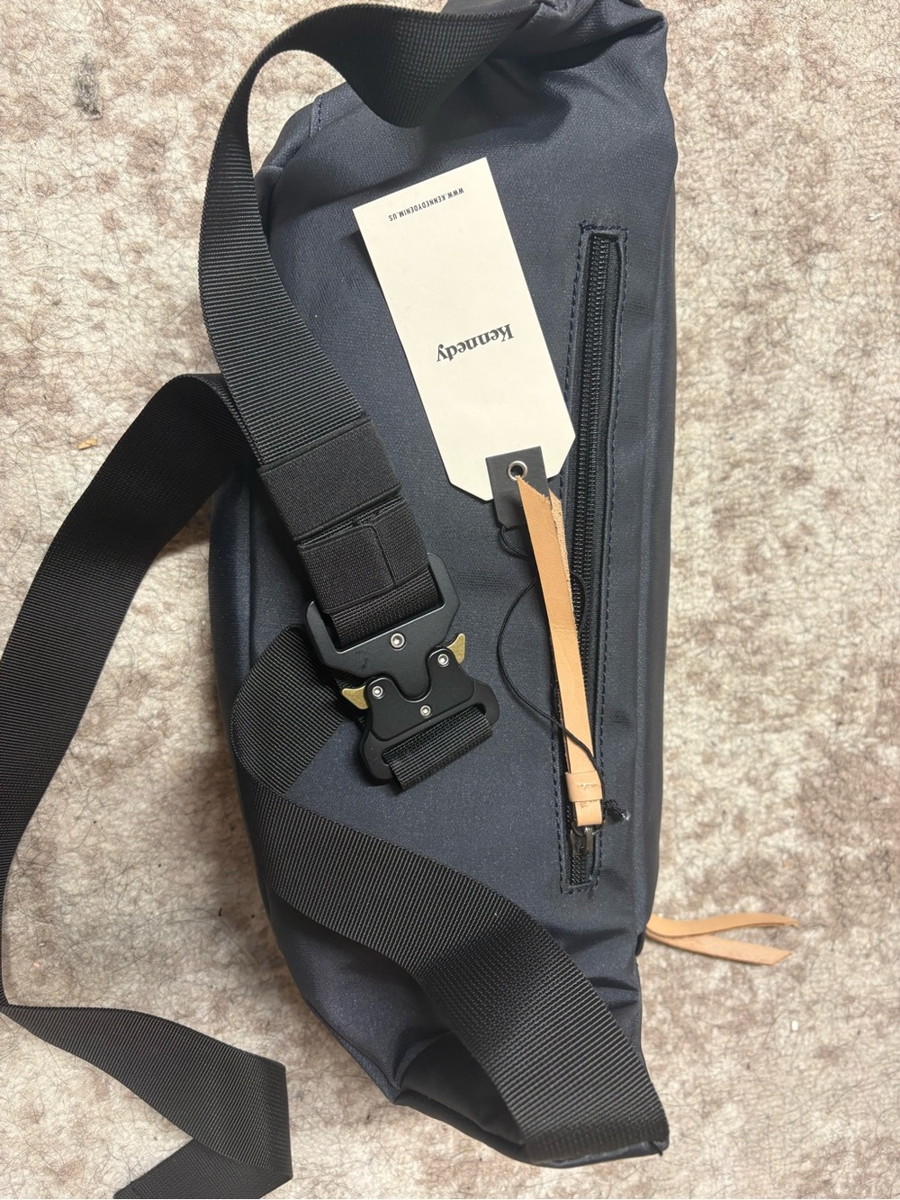 Kennedy Brand - The Dweller Sling Bag in Slate - Picture 5 of 7